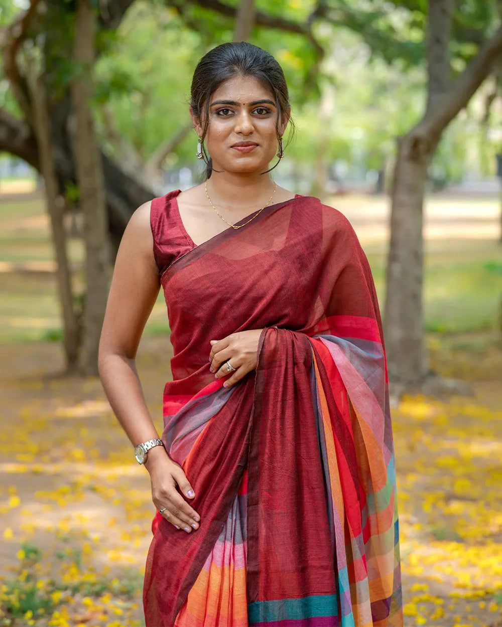 SD100 - MUL MUL KHATTAM SAREE