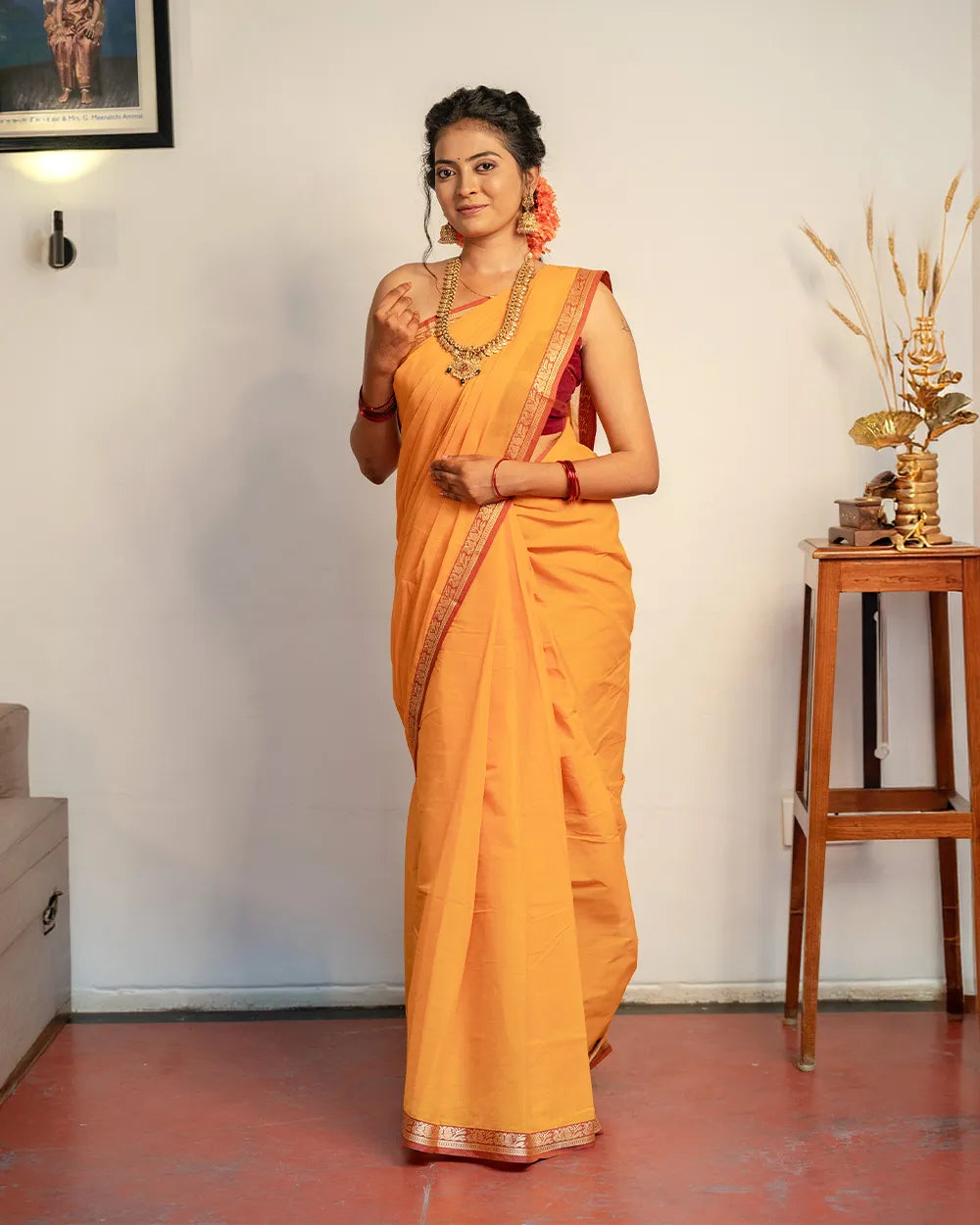 SC7457 - NARAYANPET COTTON SAREE
