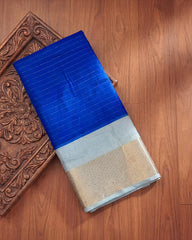 SC5997 - DOLA SILK SAREE WITH ZARI LINES