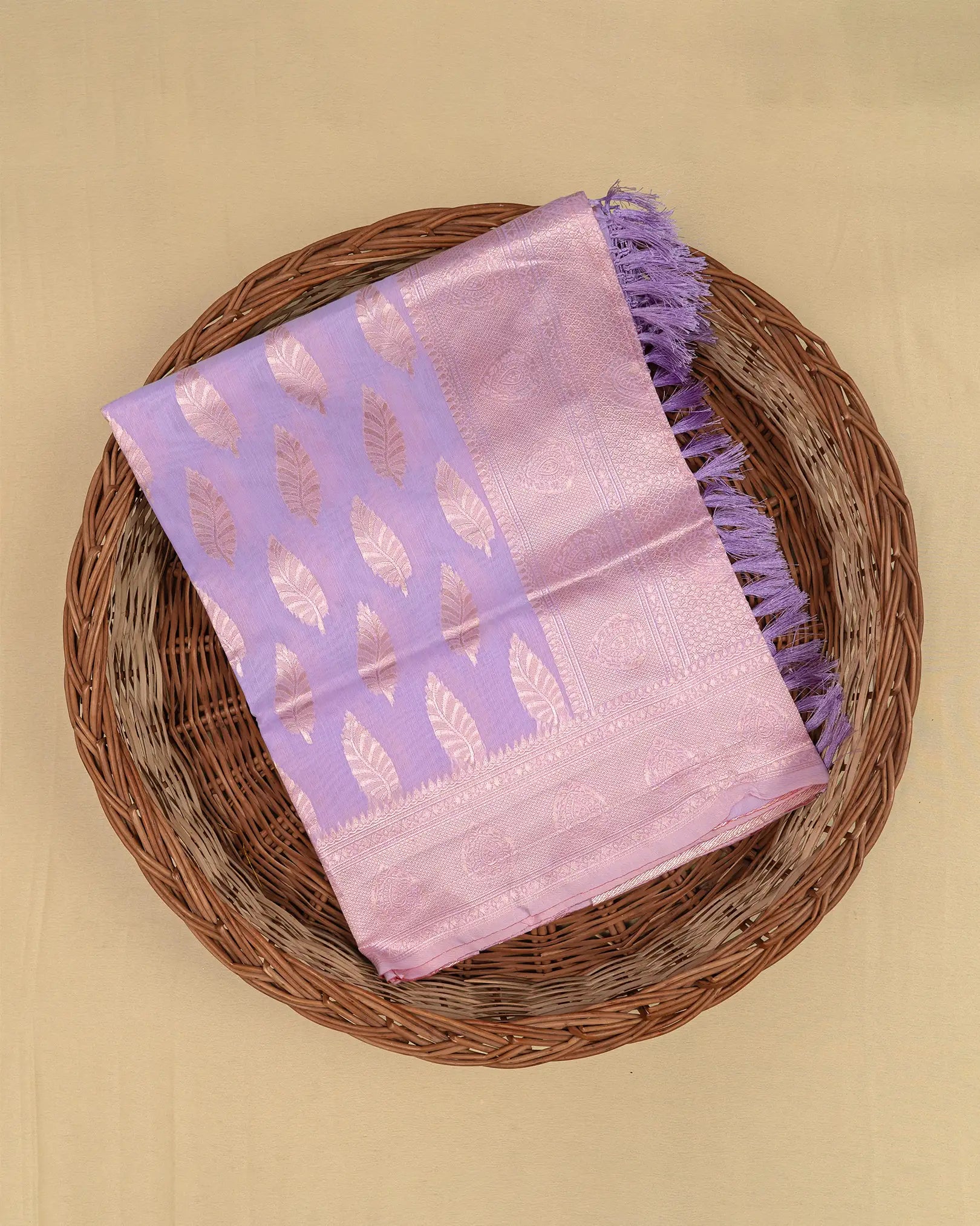 SC3064 - Linen Saree With Butta