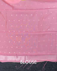 SC3944 - Tissue Silver Zari Meena Butta