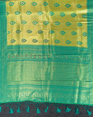 SC5463 (2)- Tissue Saree With Meena Butta