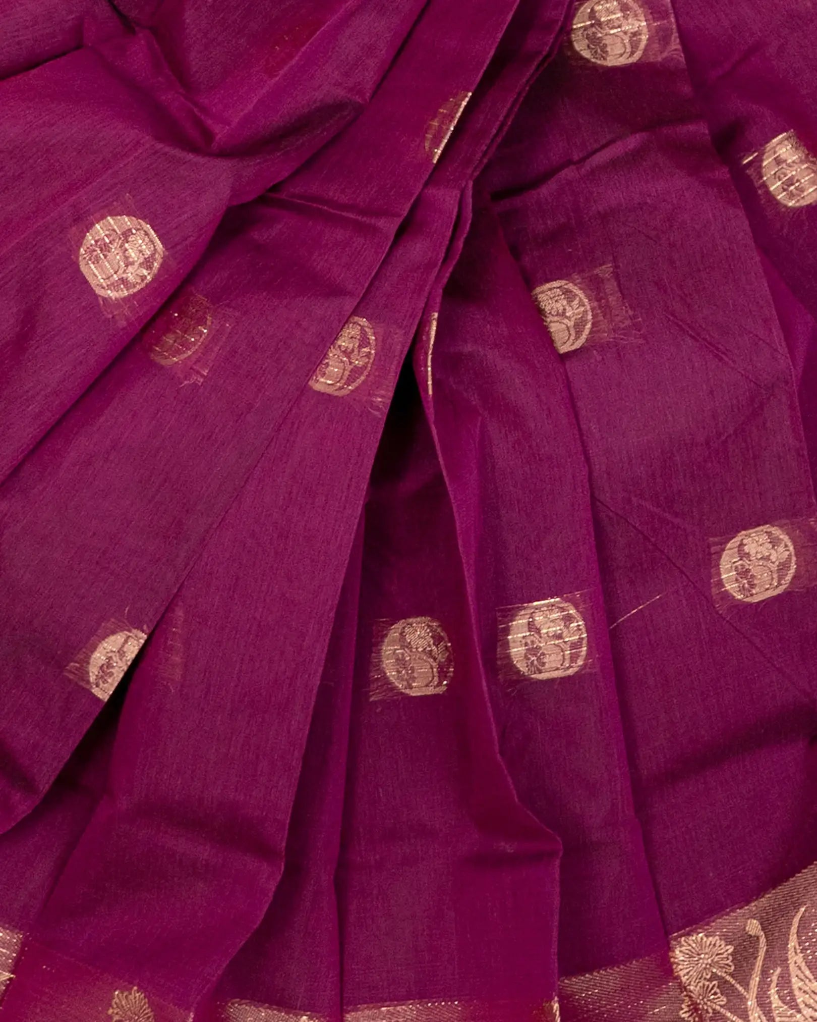 SC3190 - Cotton Saree with Tissue Pallu