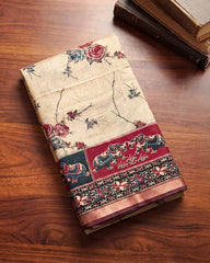 SC5868(1) - DOLA SILK SAREE WITH DIGITAL PRINT