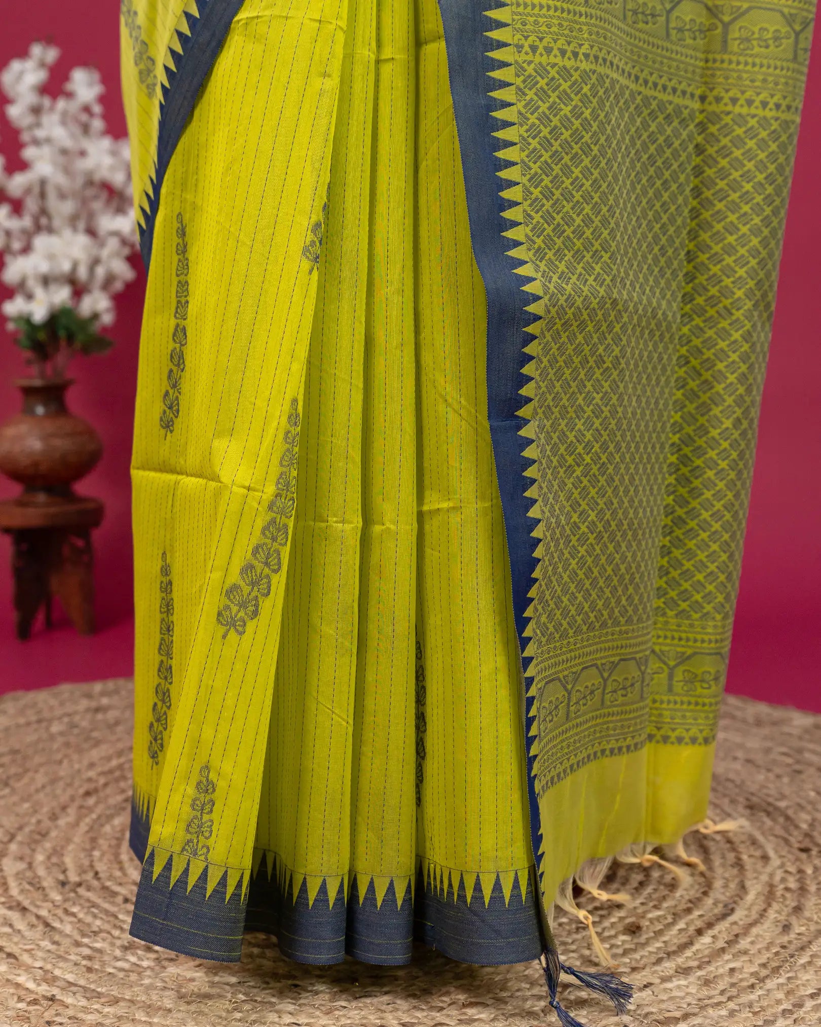 SC3939 - Fancy Cotton With Thread Work