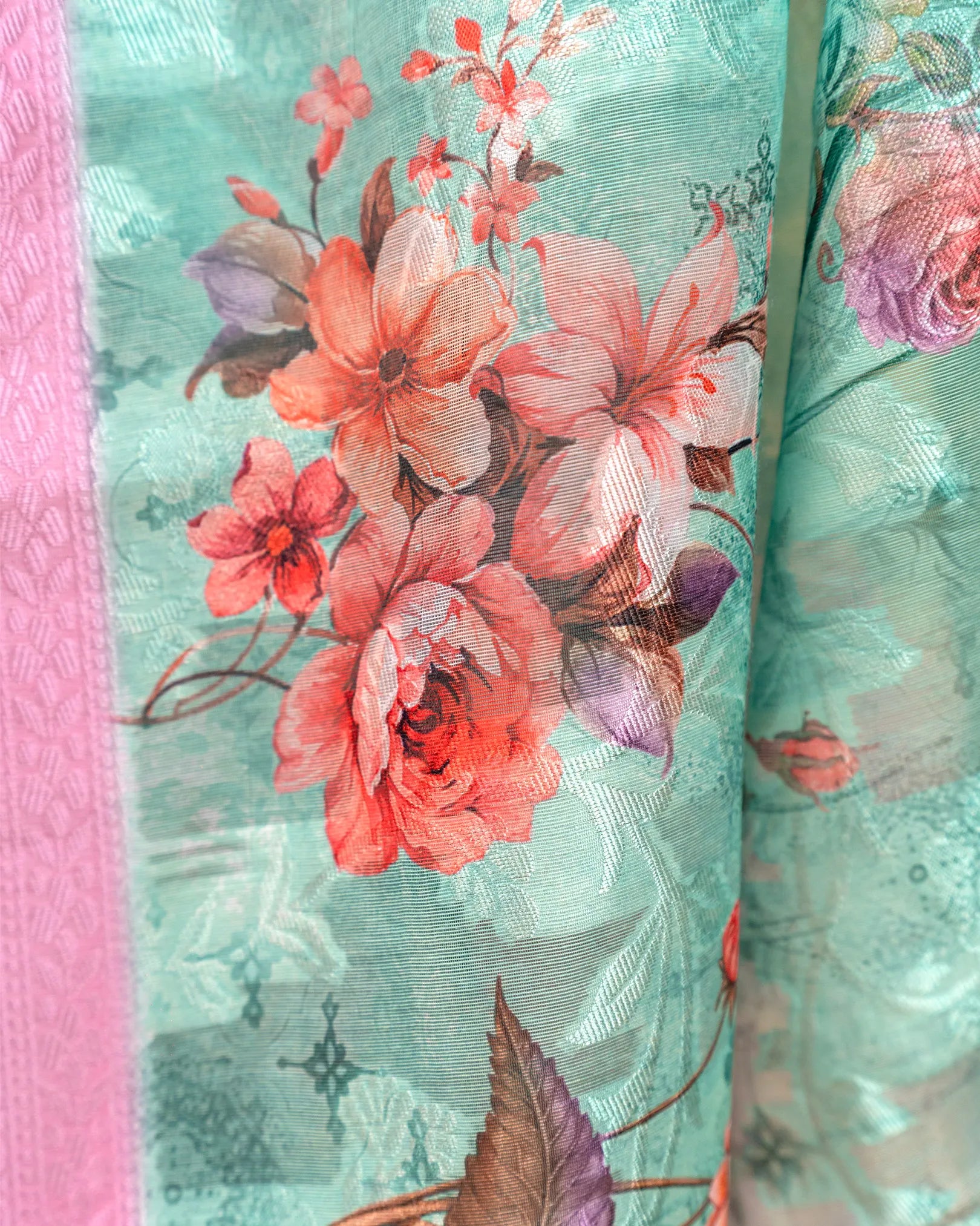 SC3043 - Cotton Brasso Saree With Digital Print