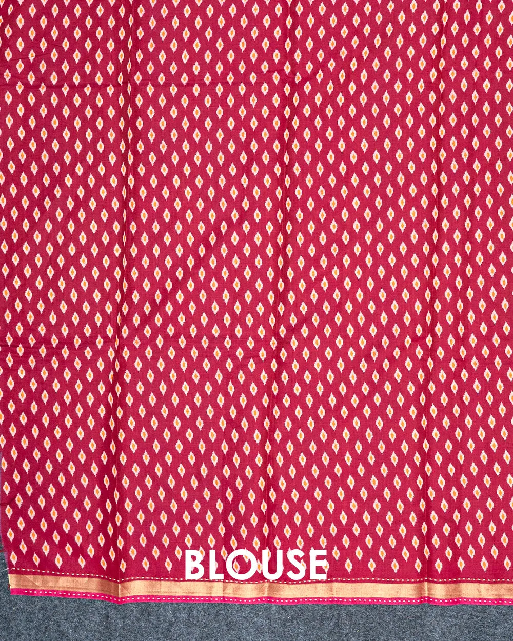 SC5779 - COTTON SAREE KATTAN WORK WITH POCHAMPALLI BORDER