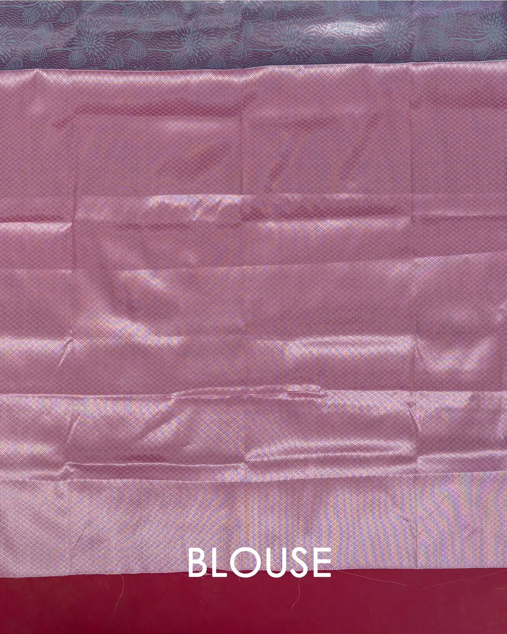 SC3201 - Tissue With Pink Zari