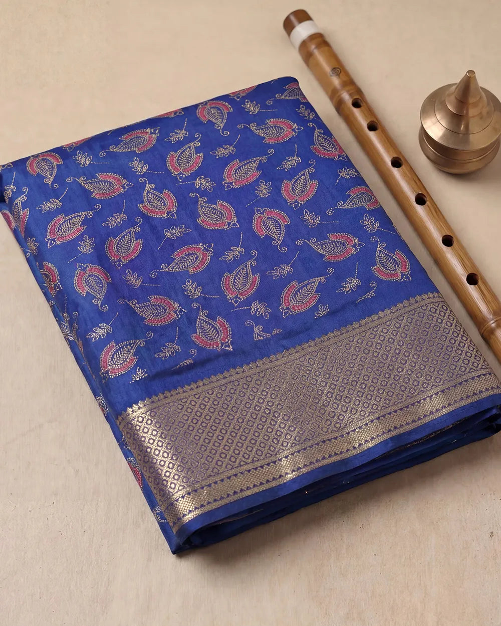 SC5754(2) - DOLA SILK SAREE WITH DIGITAL PRINT