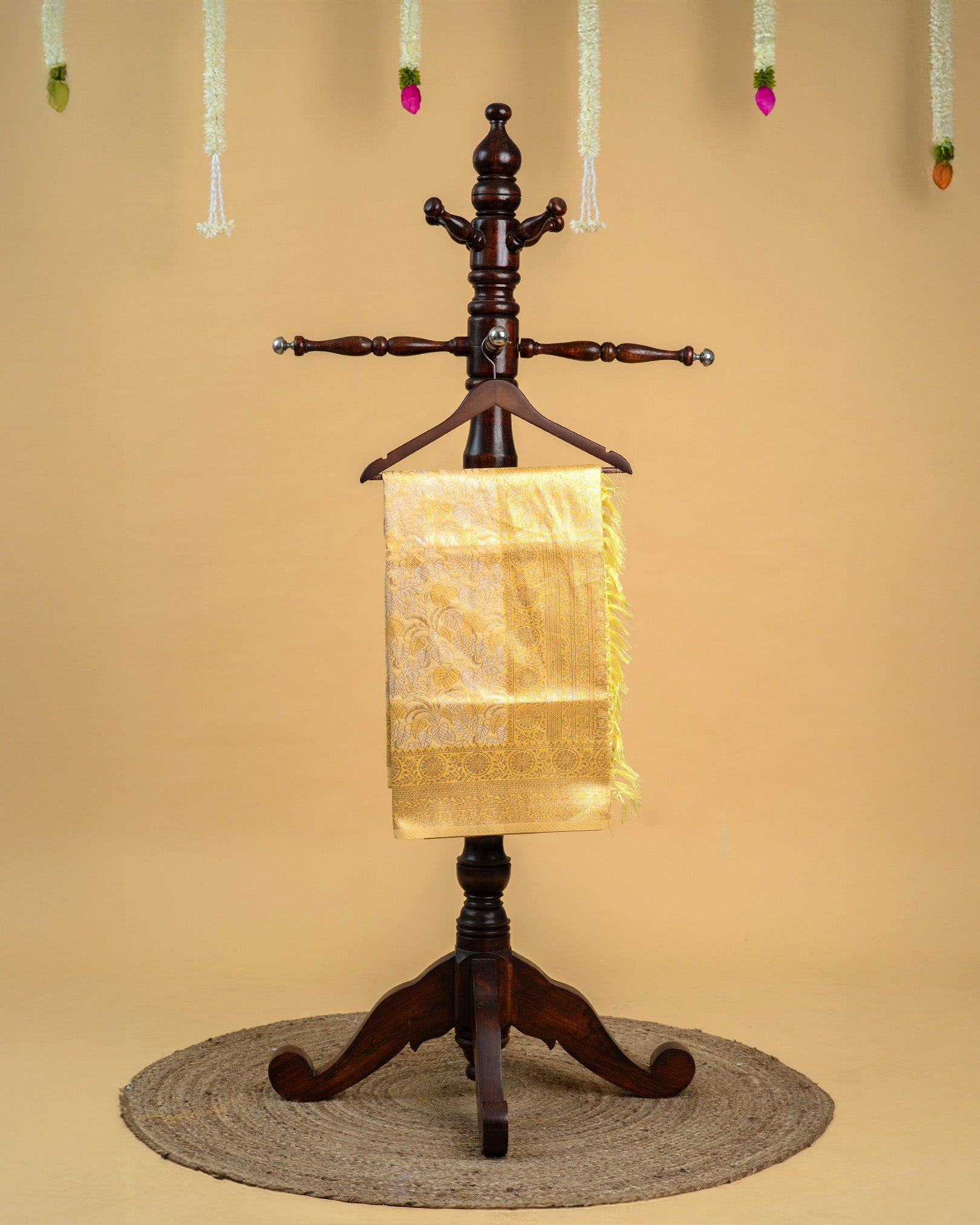 Fancy Cotton Saree with Rich Pallu & Jhalar