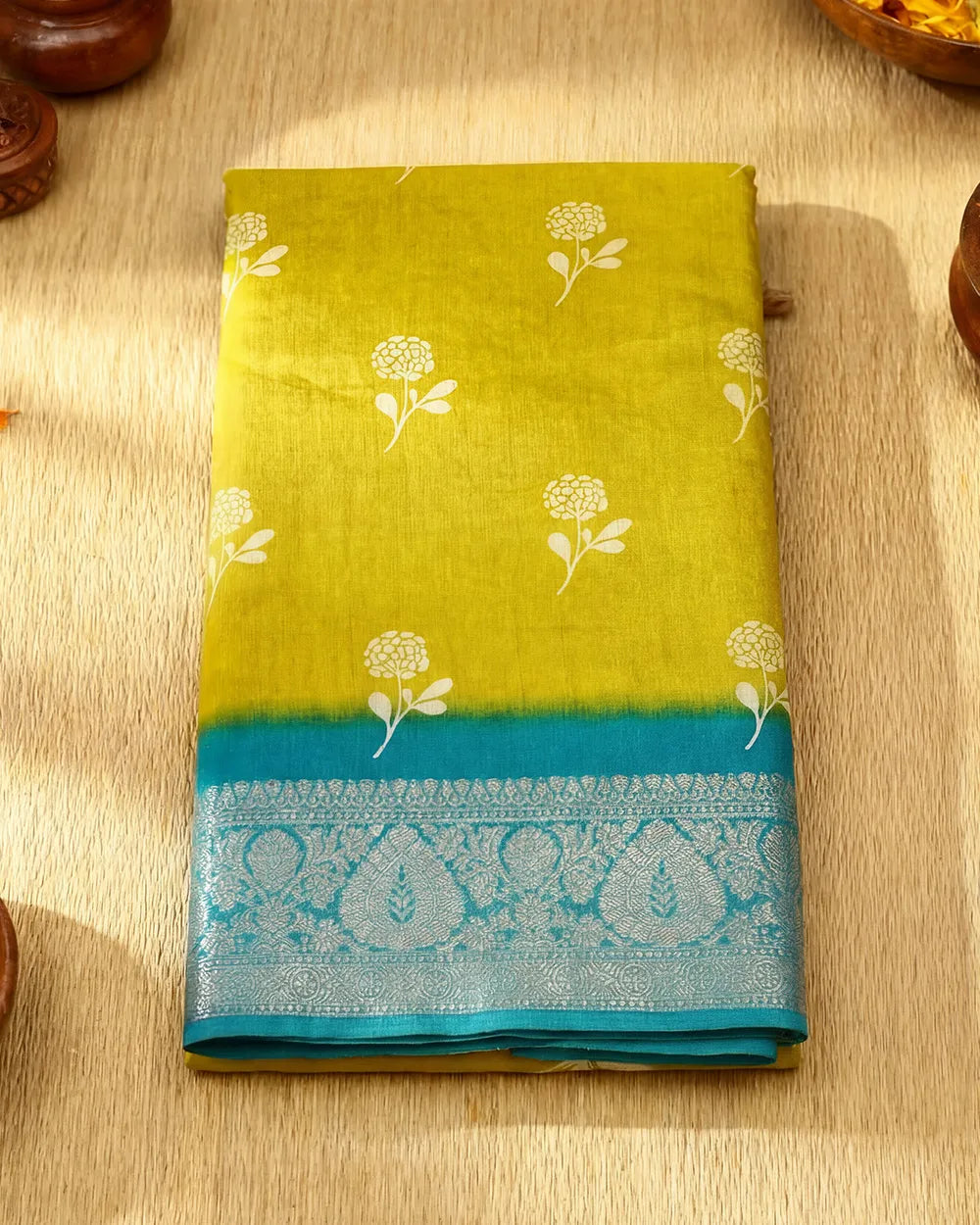 SC5866(1) - DOLA SILK SAREE WITH DIGITAL PRINT