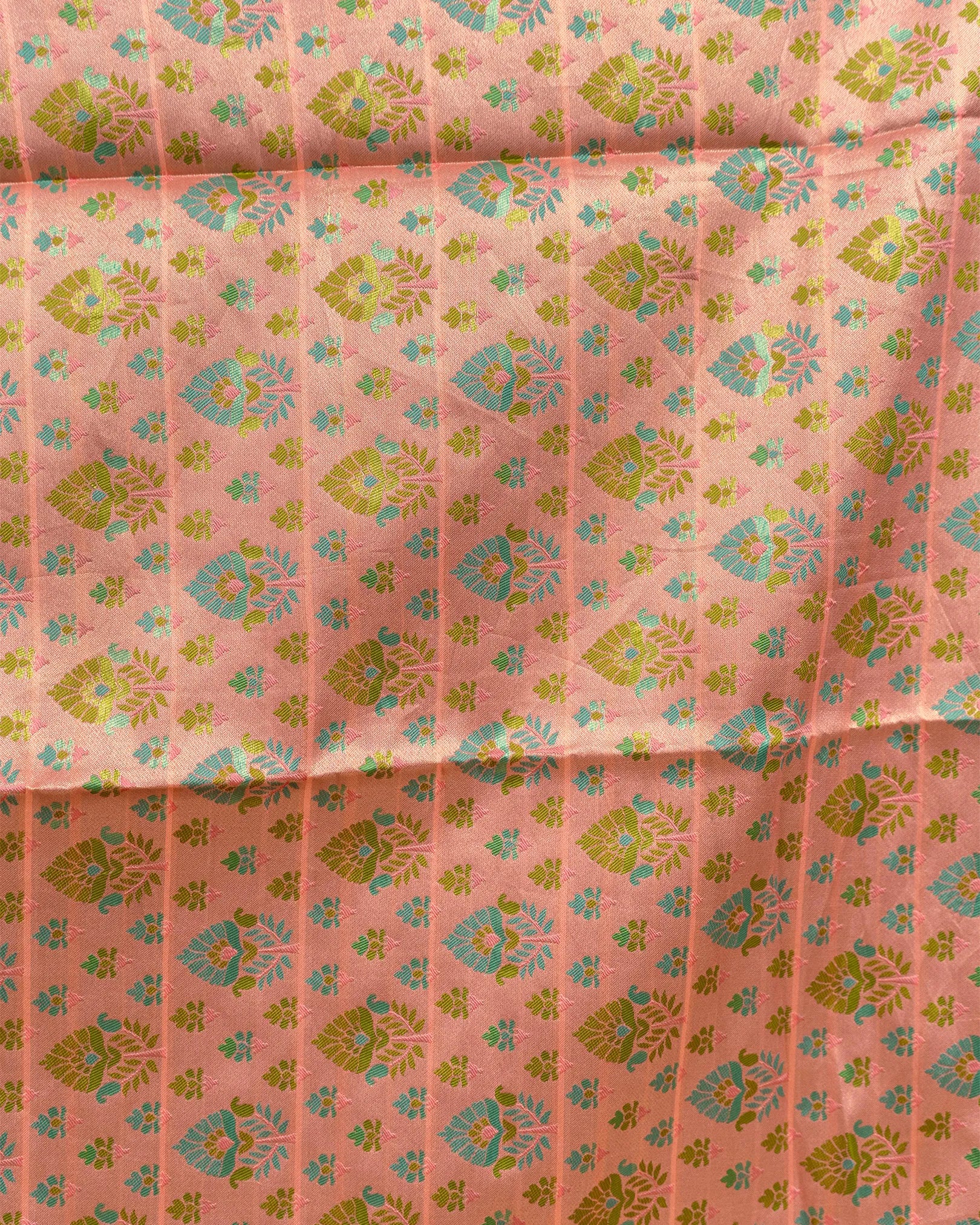 SC3909 - Tissue Saree With Meena Butta