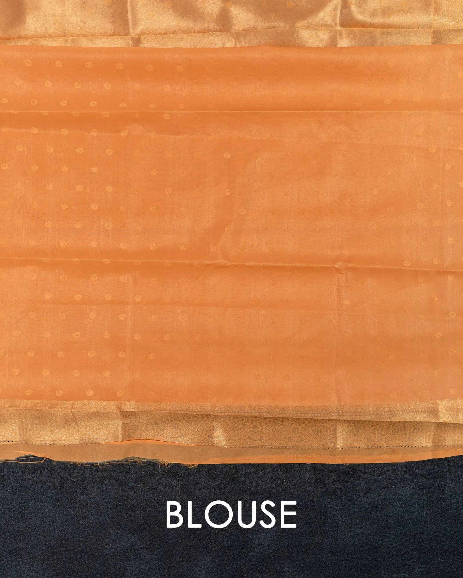 SC3604 - Tissue saree with multistone and embose body design