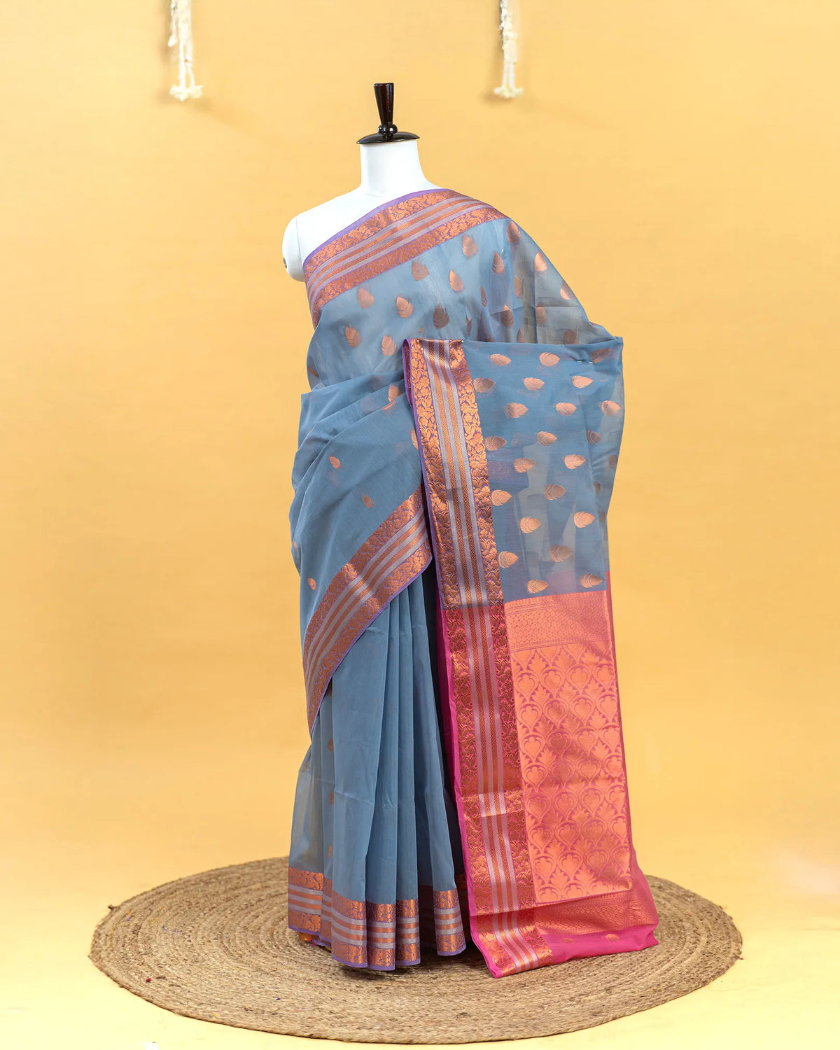 SC2885 - Cotton With Silver And Copper Base