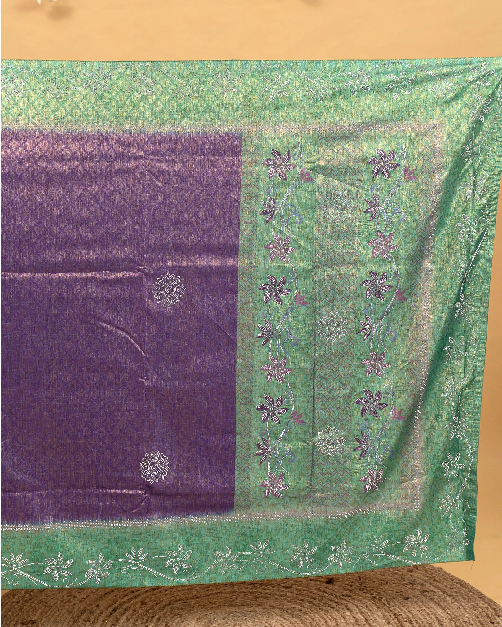 SC3801 - Satin With Sparkle Stone