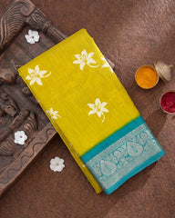SC5866(2) - DOLA SILK SAREE WITH DIGITAL PRINT
