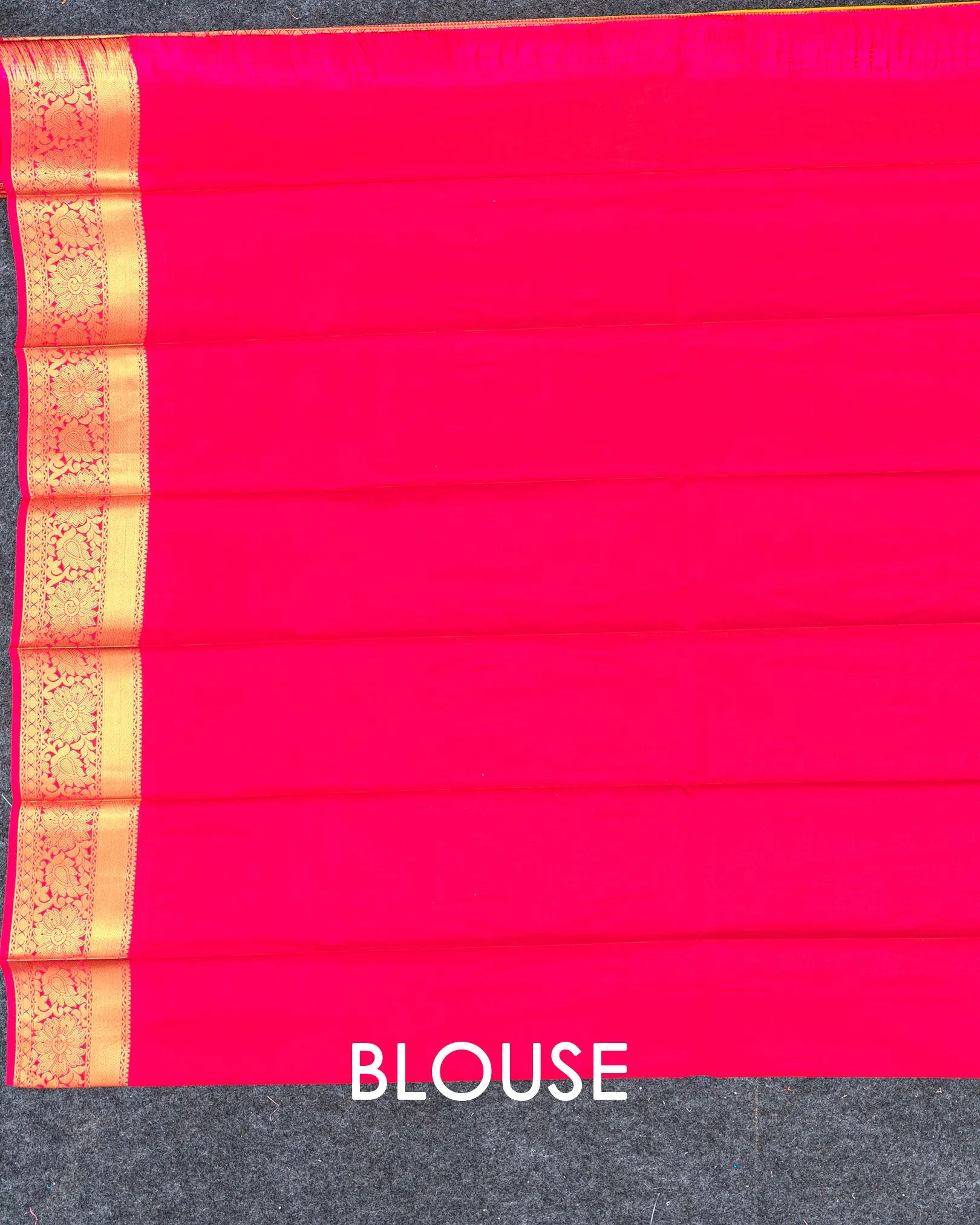 SC3612 - Silk Saree With Contrast Border And Zari Lines