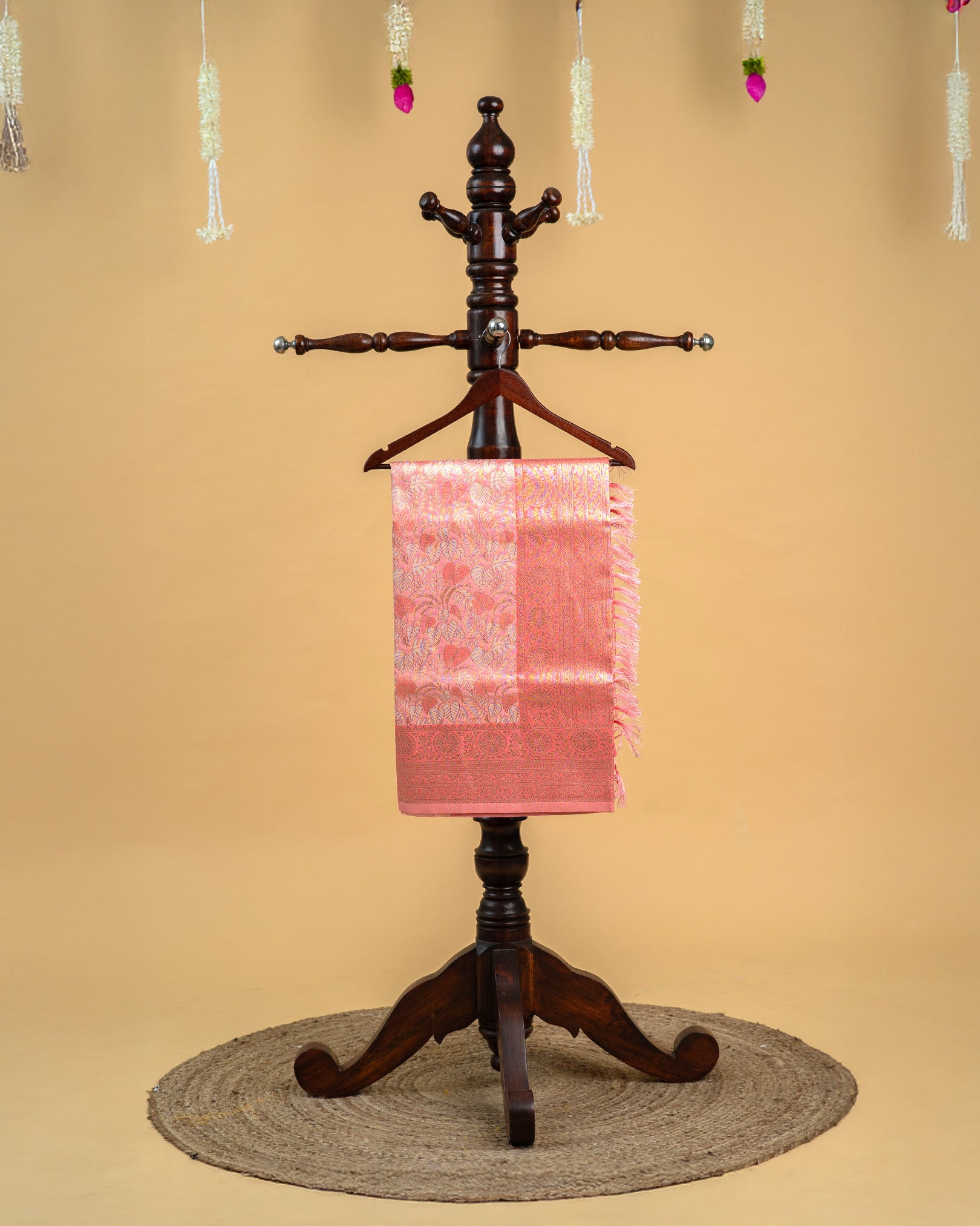 Fancy Cotton Saree with Rich Pallu & Jhalar