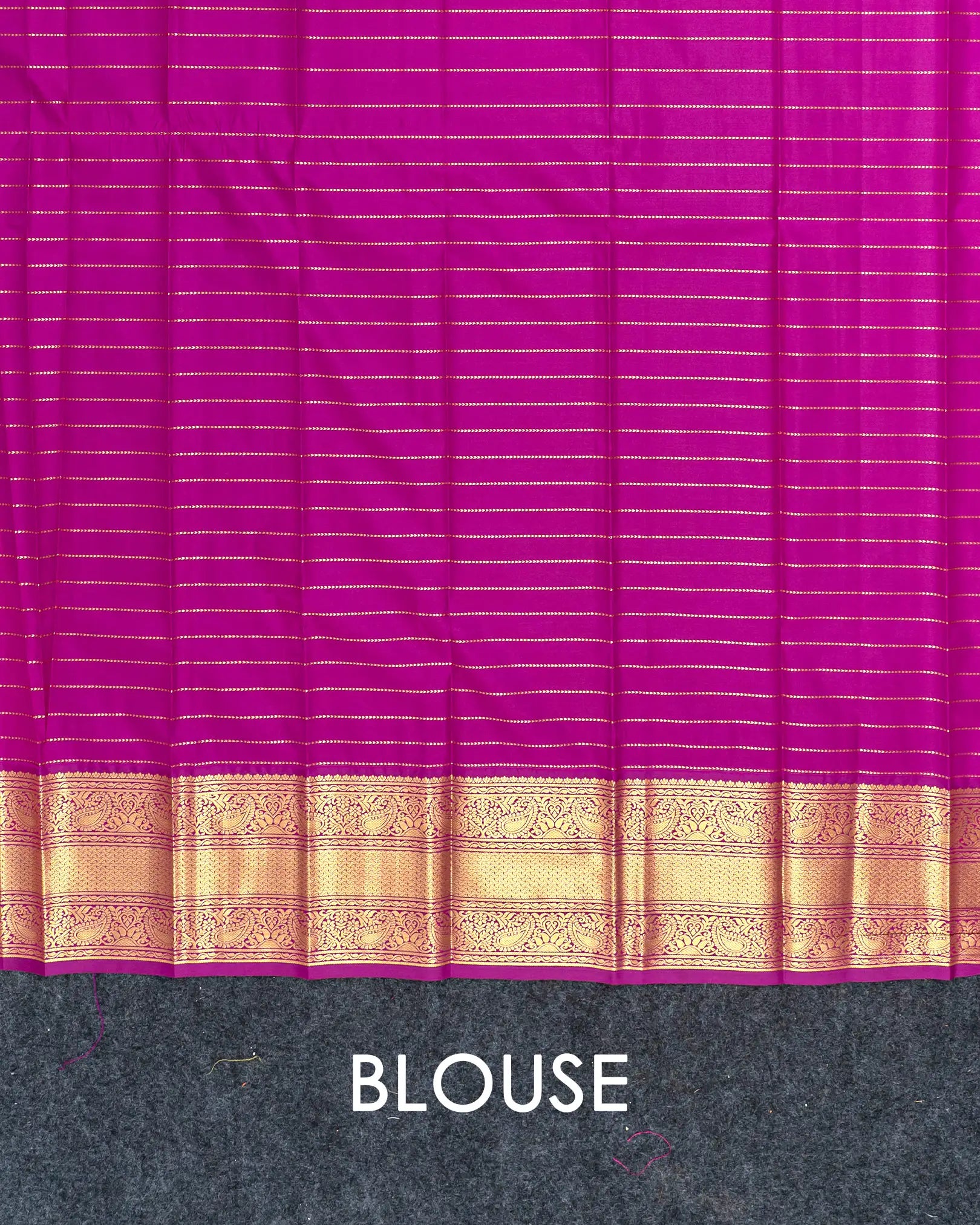 SC3465 - Silk Saree With Zari Lines
