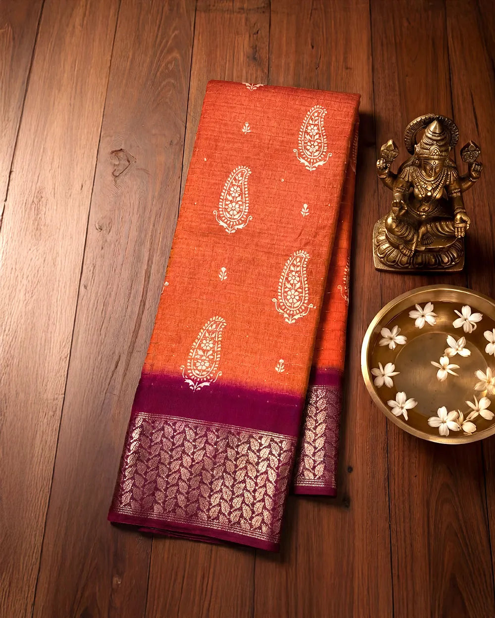 SC5765 - DOLA SILK SAREE WITH DIGITAL PRINT