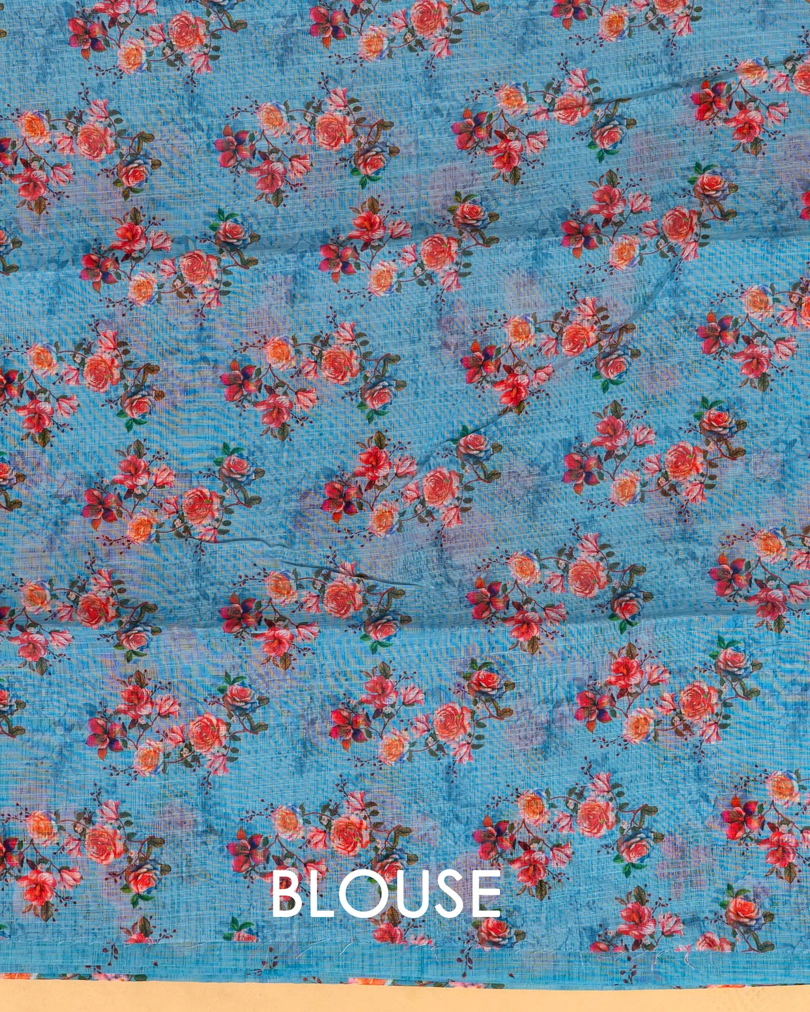 SC3166 - Linen With Embroidery Border