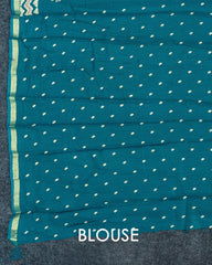 SC1519 - Tussar Silk Saree With Bandhani Print