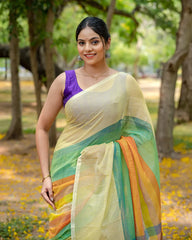 SD100 - MUL MUL KHATTAM SAREE