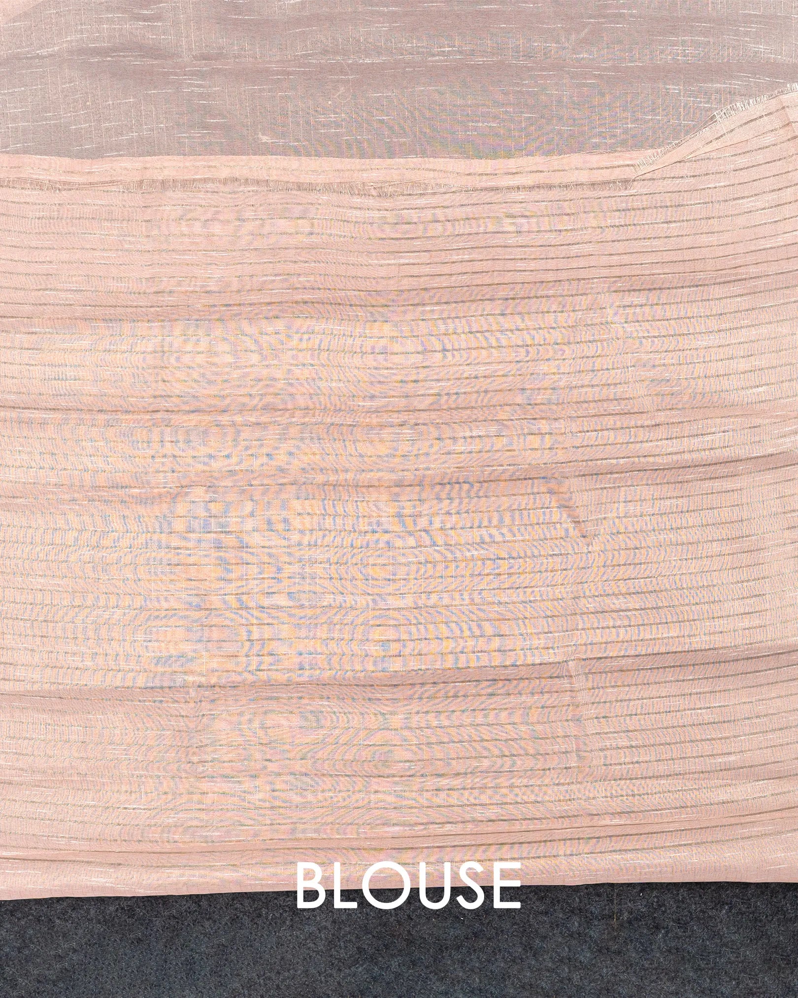 SC3412 - Linen Saree With Multi Stone
