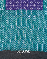 SC4350 - Linen Bandhini Print With Border Stone