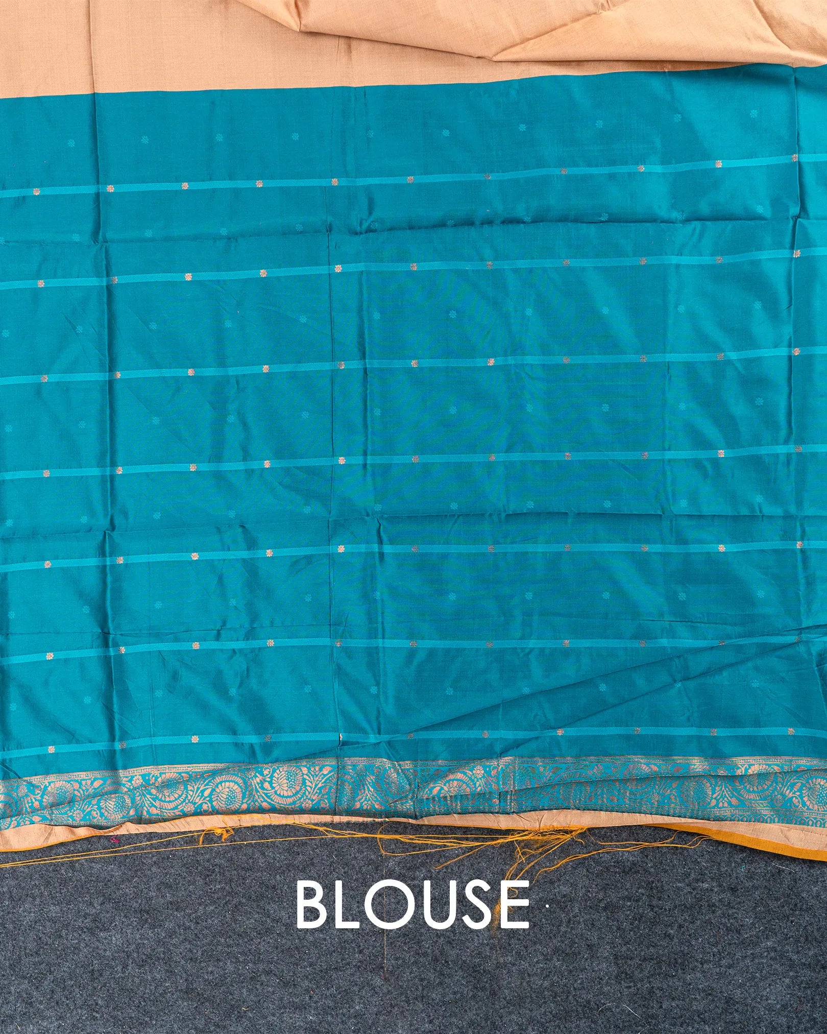 SC2862 - Tissue With Meena Body And Copper Border