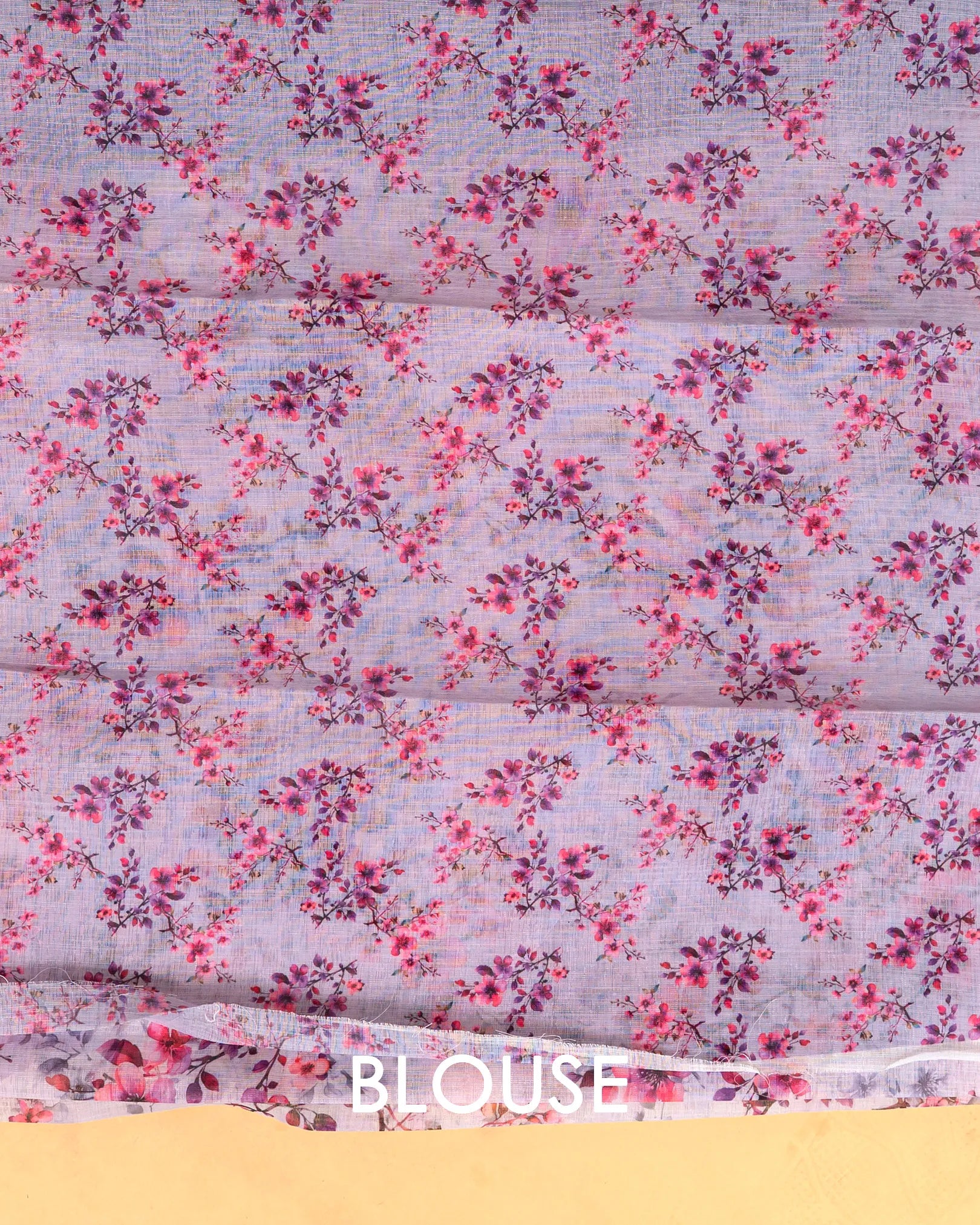 SC3420 - Linen With Embroidery Border