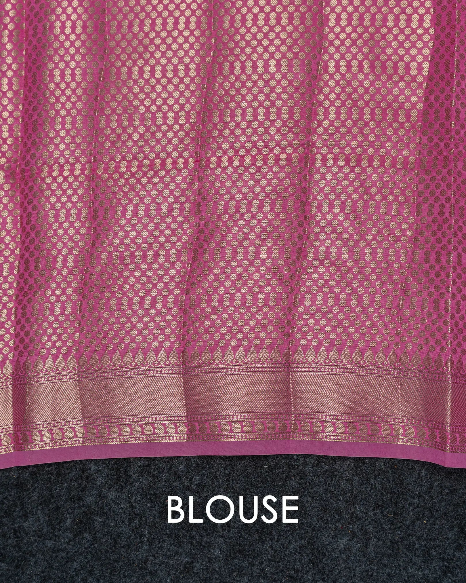 SC2967 - Tussar with meena butta over body and contrast border