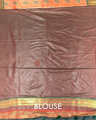 SC5463(1) - Tissue Saree With Meena Butta