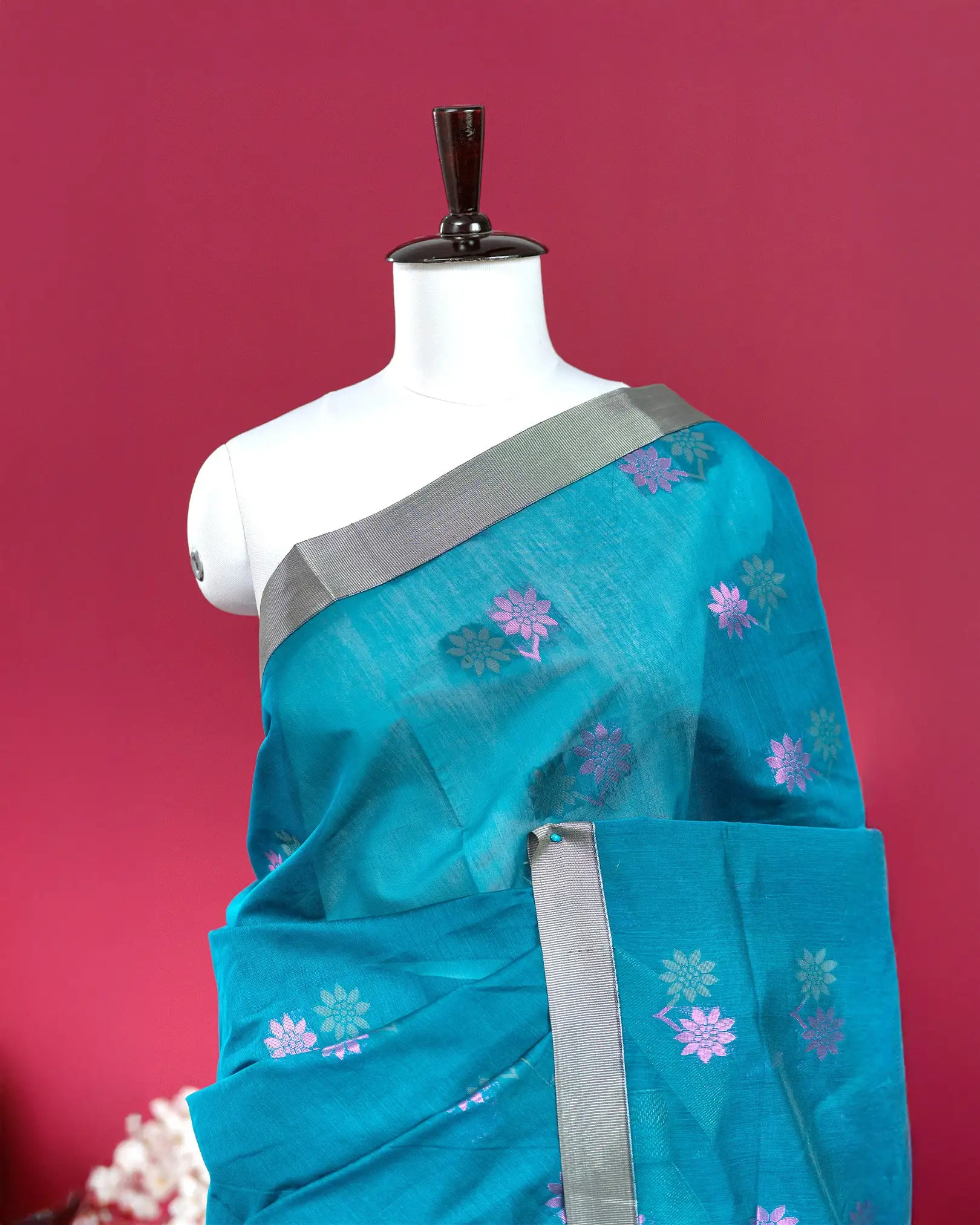 SC2942-Silk Cotton Saree