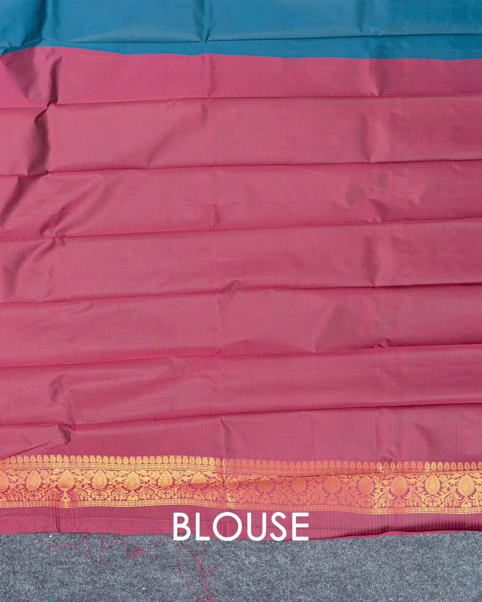 SC4038 - Litchi Silk With Embose And Zari Work