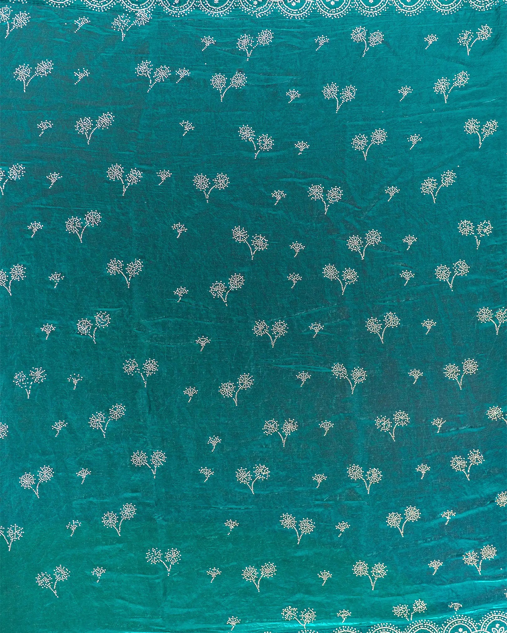 SC3450 - Fendy Satin Saree With Heavy Stone Work