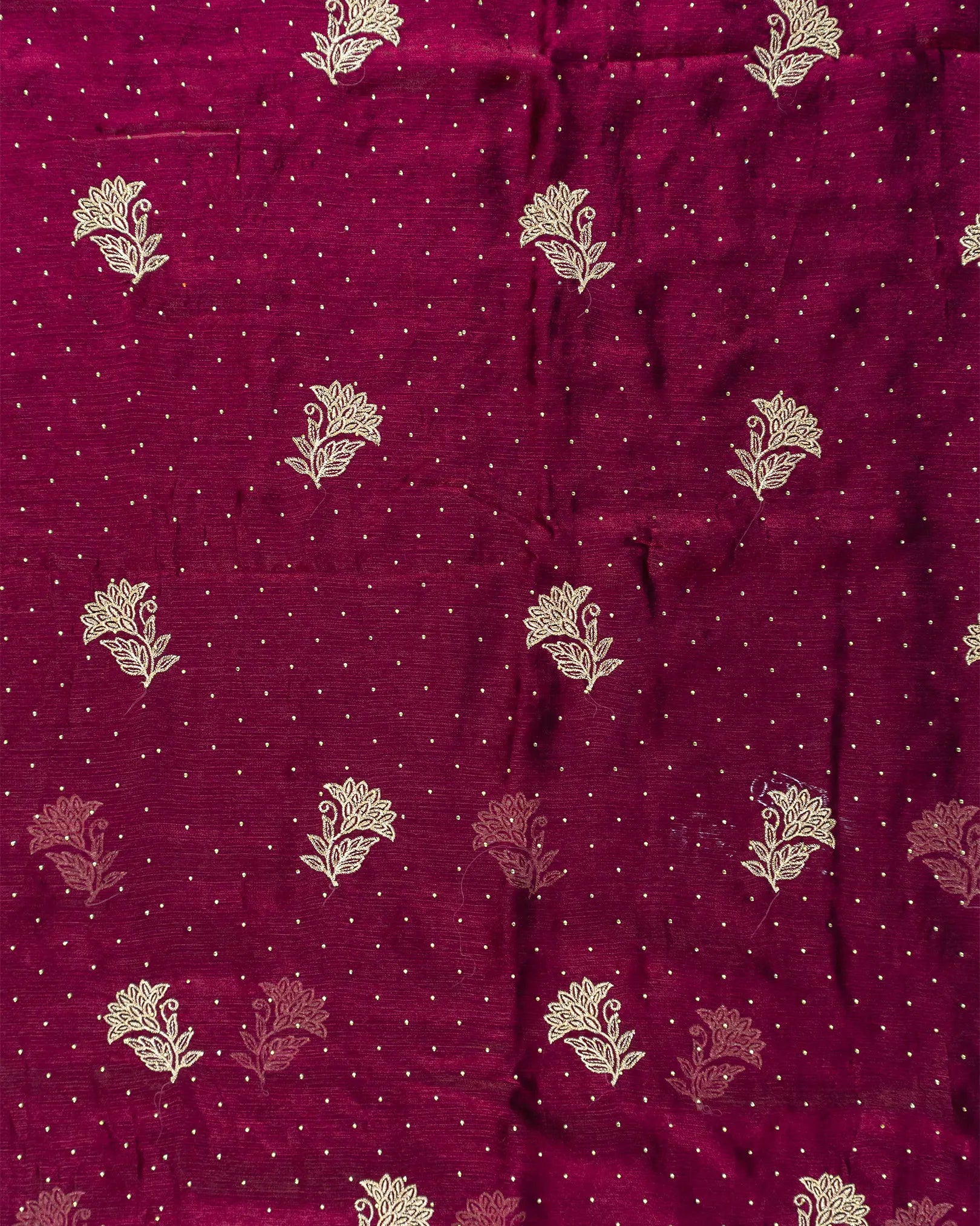 SC3772 - Fendy saree with embroidery work and stone all over body