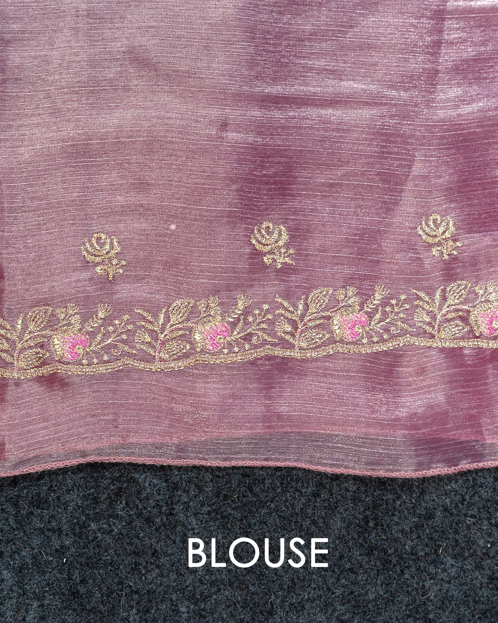 SC3557 - Fendy Saree With Premium Embroidery And Stone Work