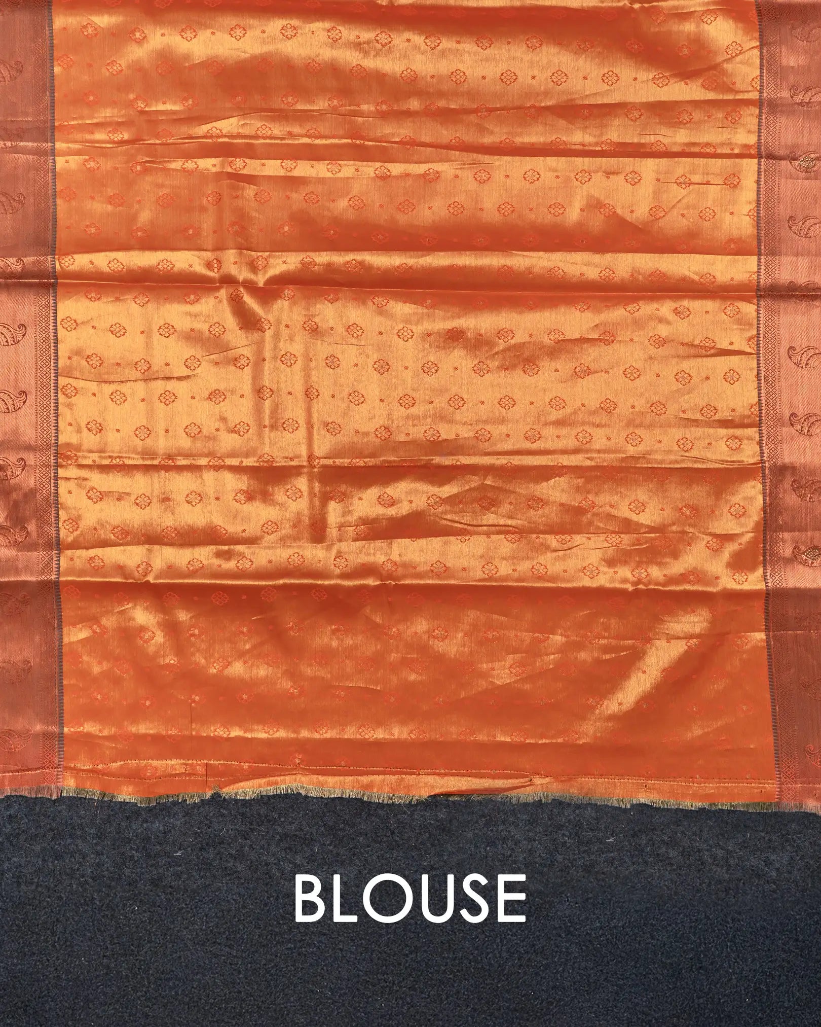 SC4361 - Tissue Saree Mirror With Stone