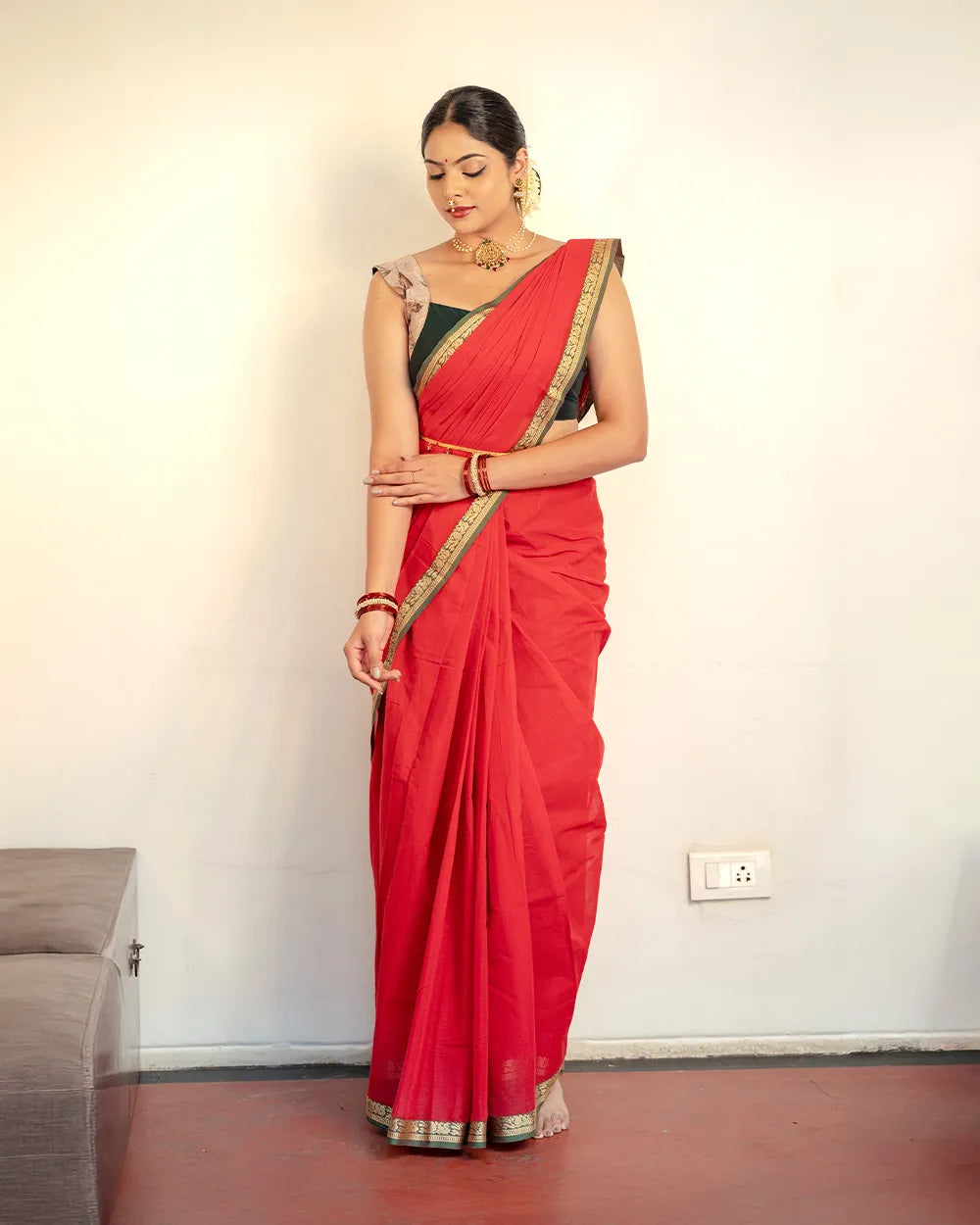 SC7457 - NARAYANPET COTTON SAREE