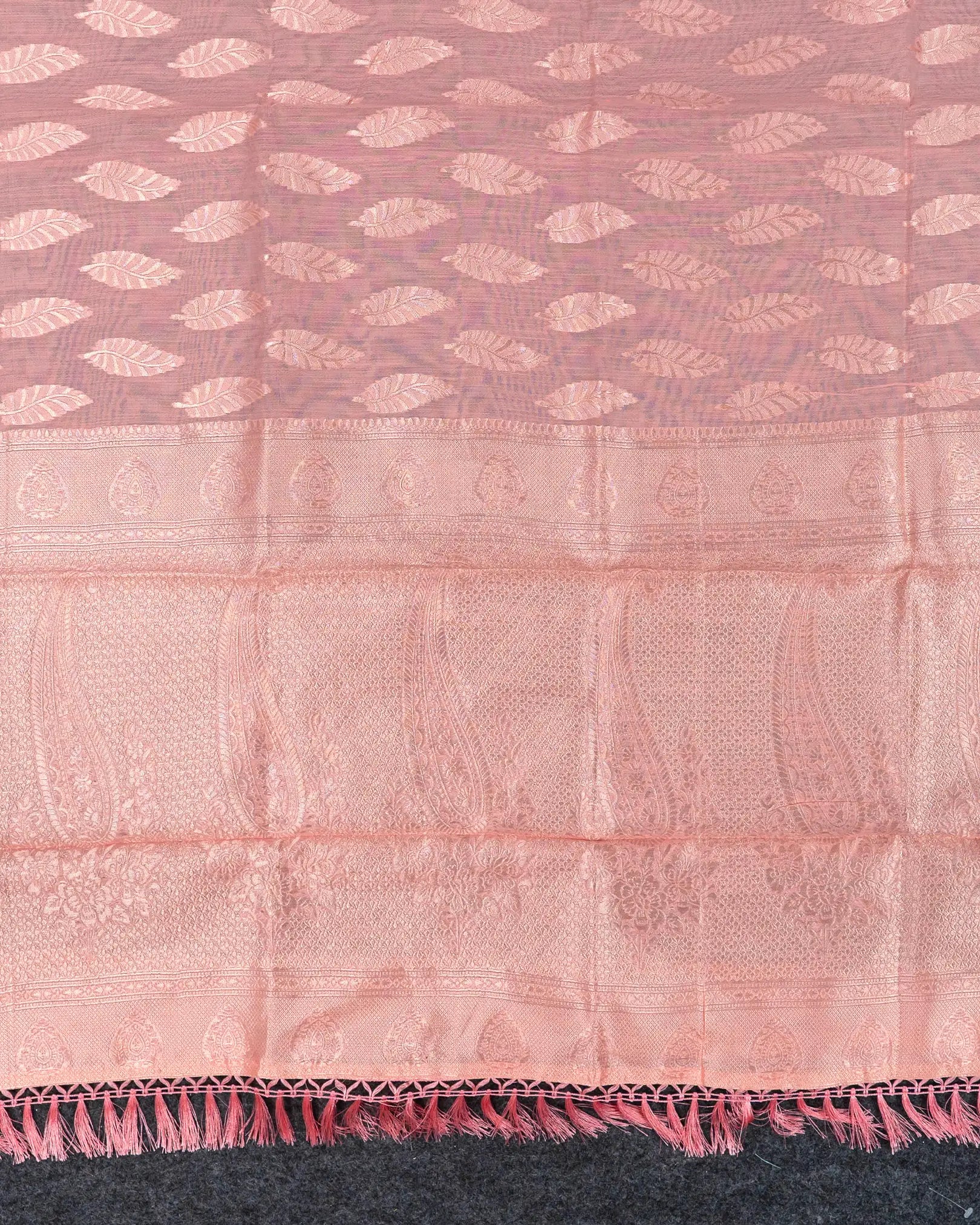 SC3064 - Linen Saree With Butta
