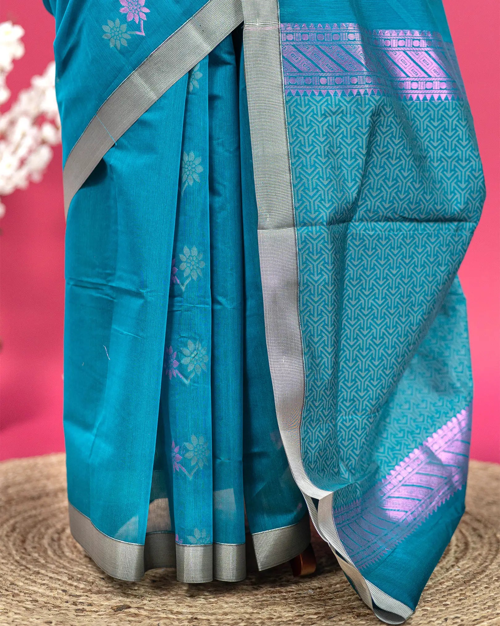 SC2942-Silk Cotton Saree