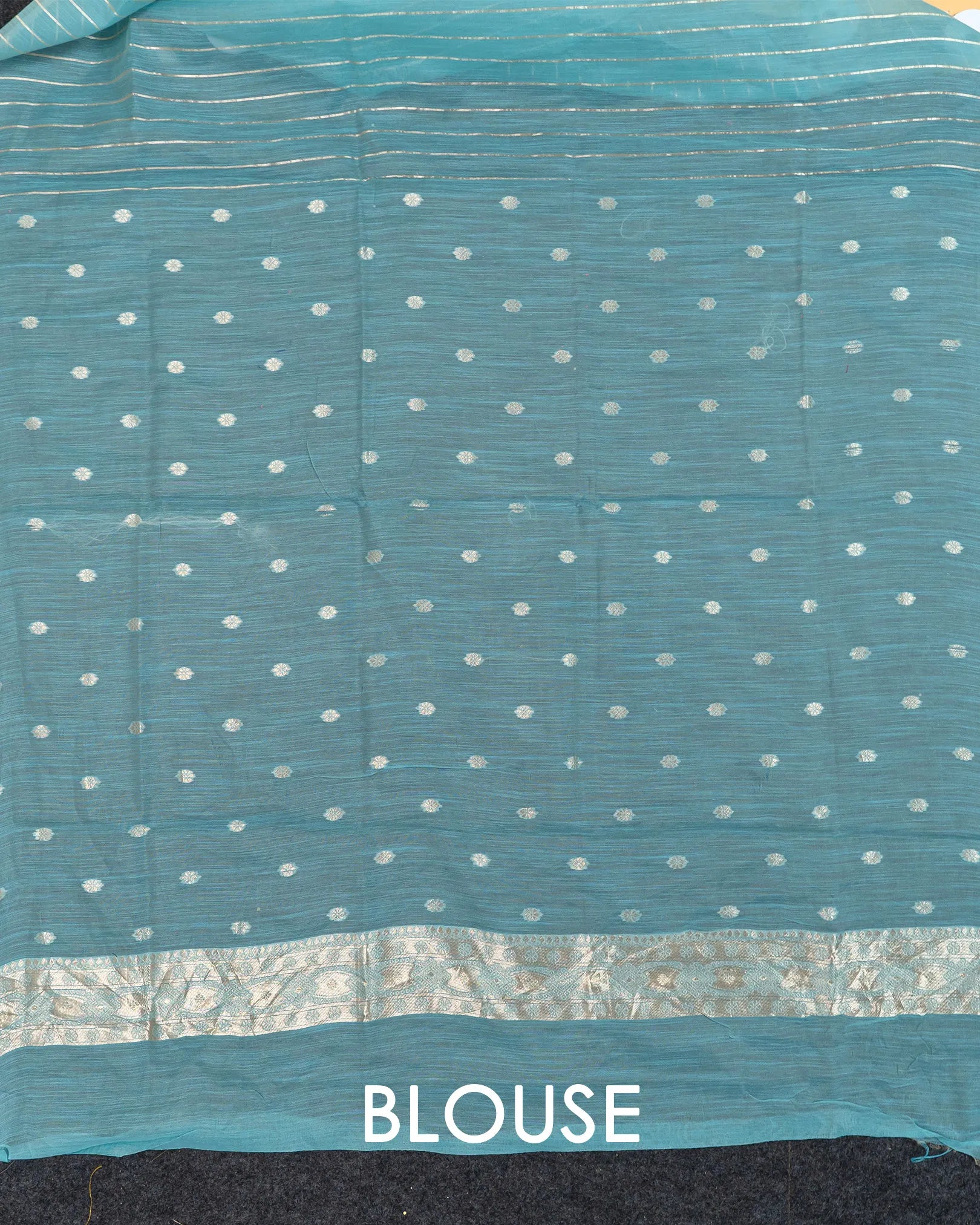 SC3042 - Cotton With Weaving And Neem Zari