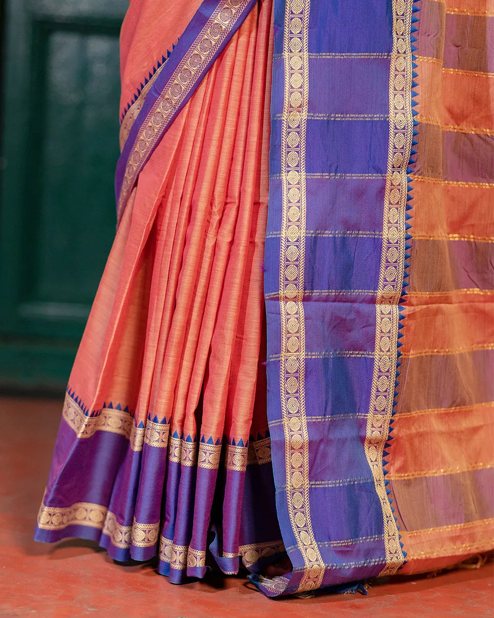SC7537 - GANGA JAMUNA BORDER SAREE