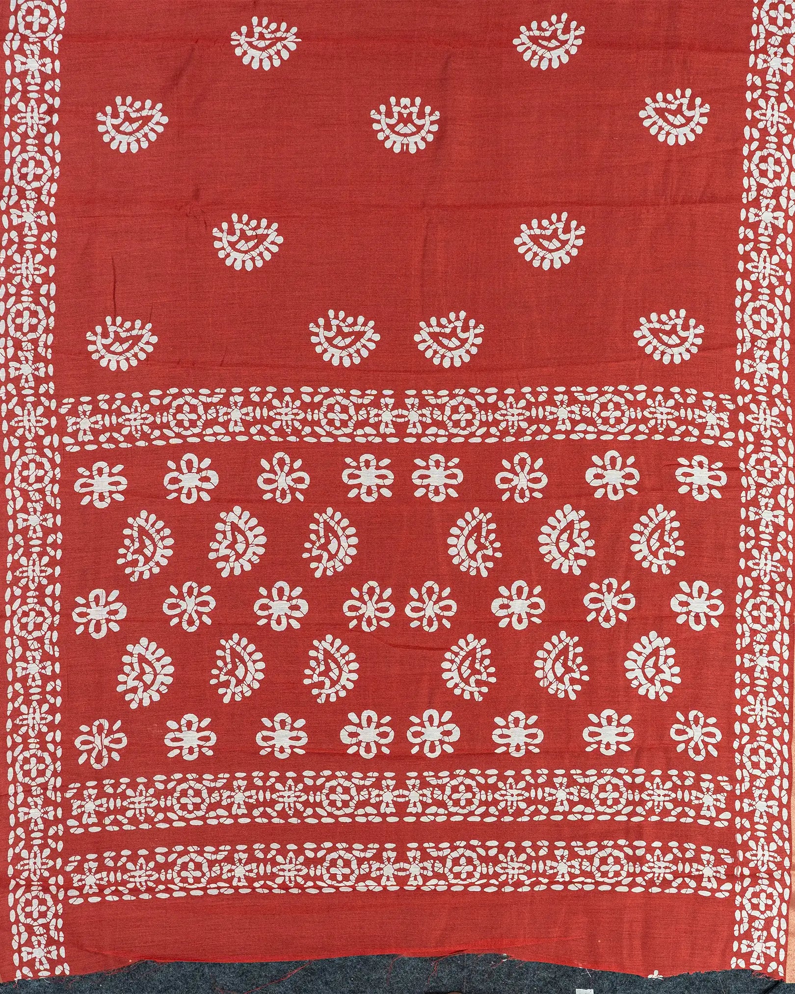 SC1519 - Tussar Silk Saree With Bandhani Print