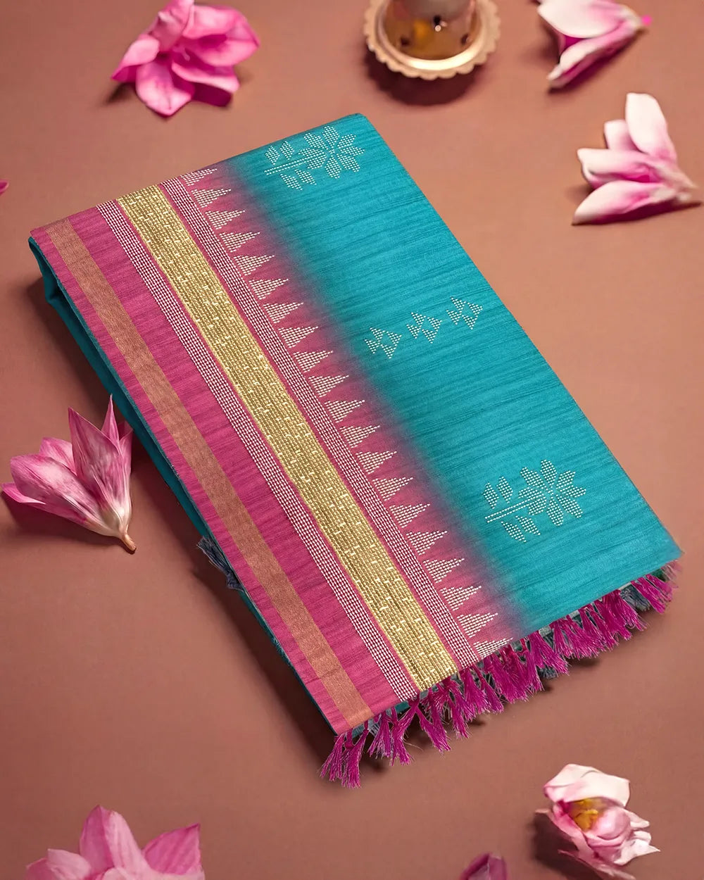 SC5833 - DOLA SILK SAREE WITH DIGITAL PRINT