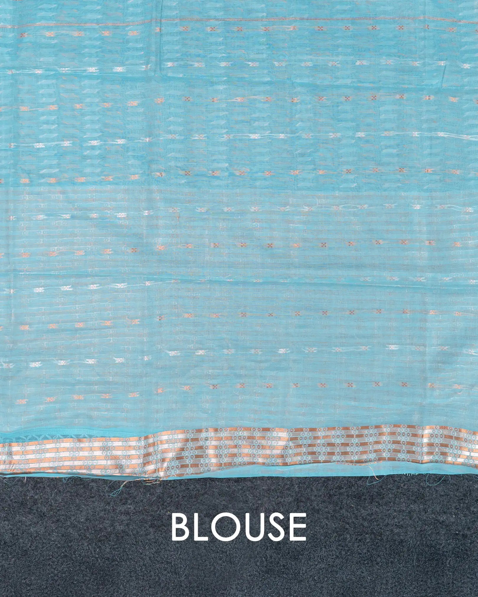 SC3070 - Linen Copper With Silver Butta