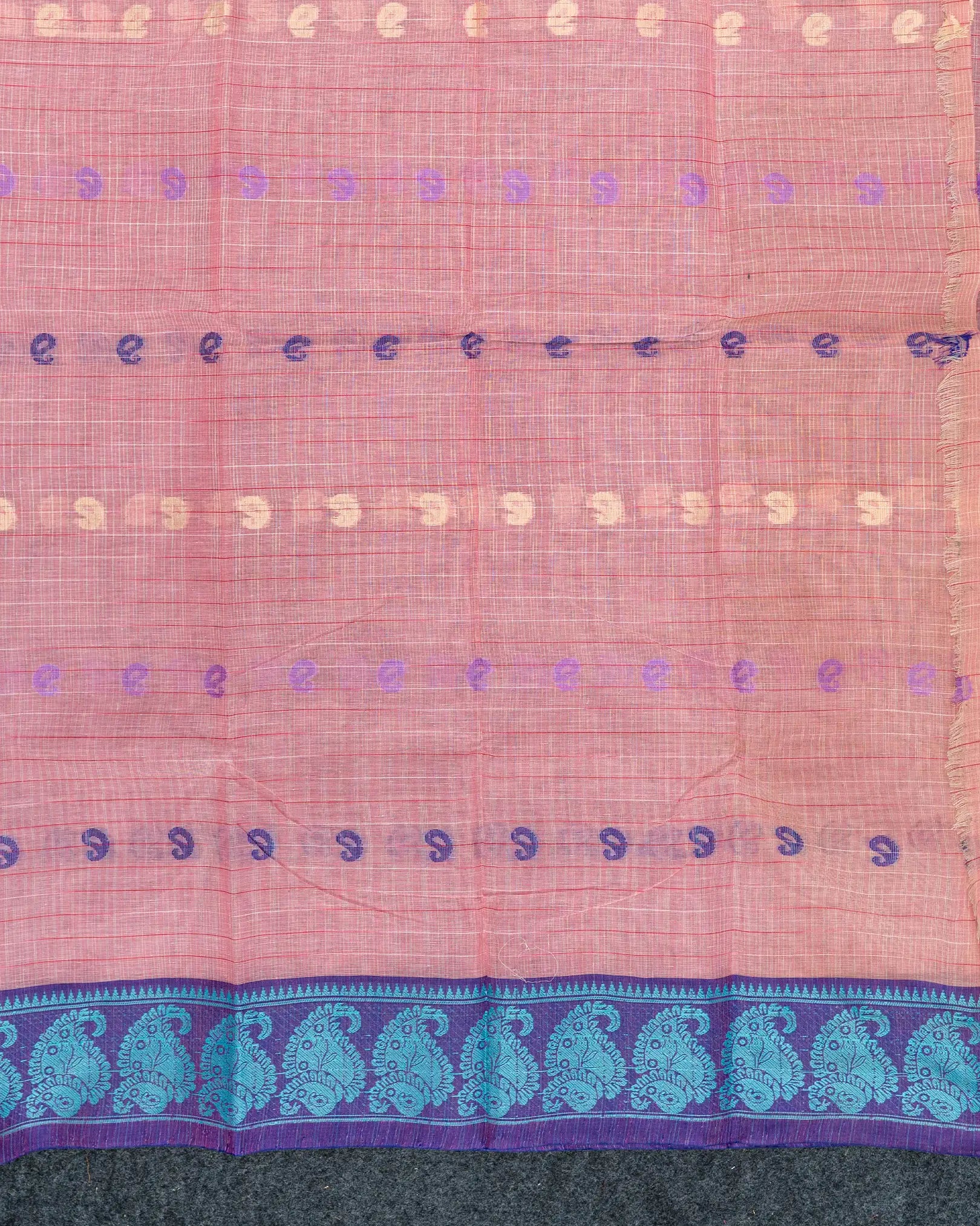 SC3192 - Fancy cotton with thread checked butta