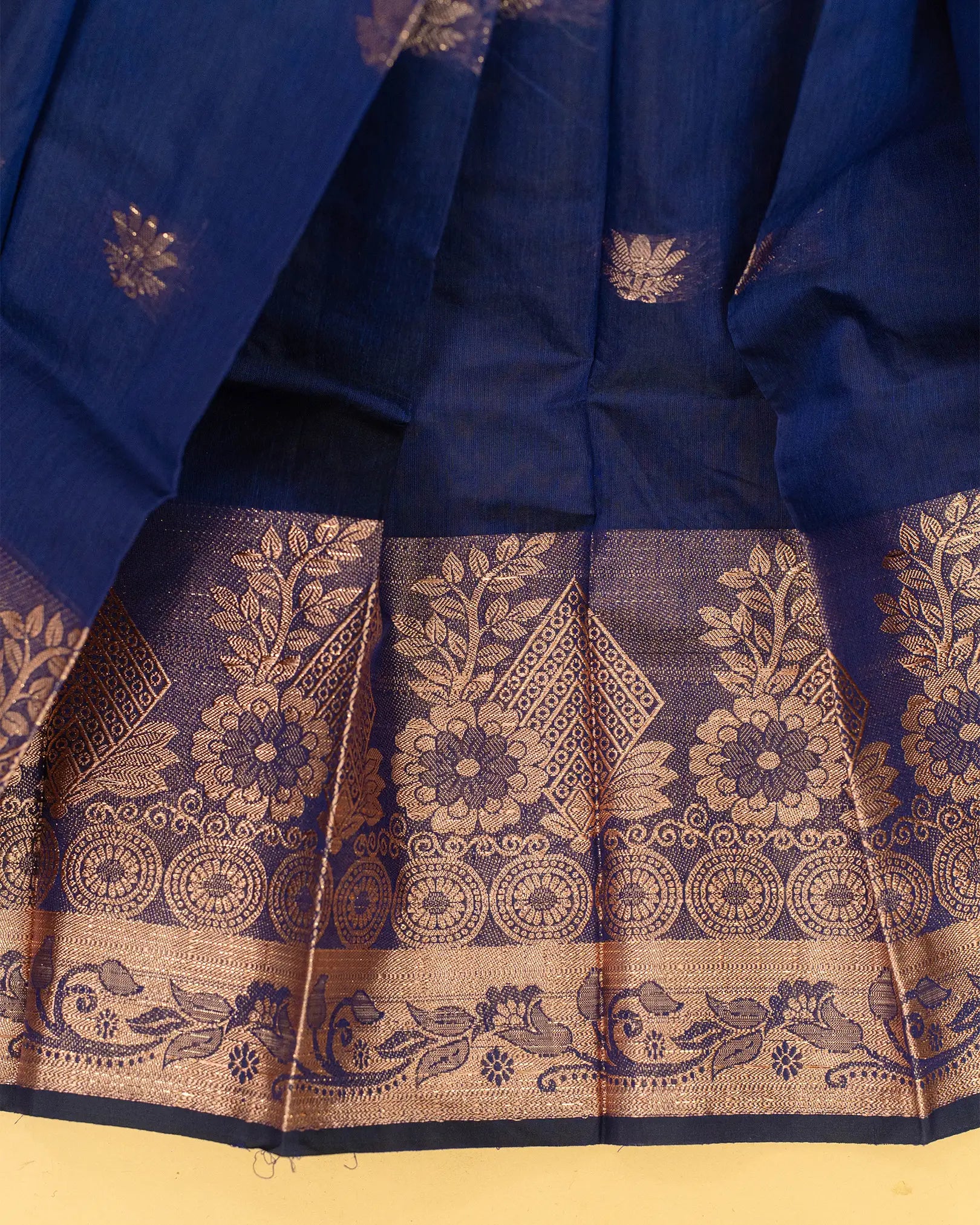 SC3190 - Cotton Saree with Tissue Pallu