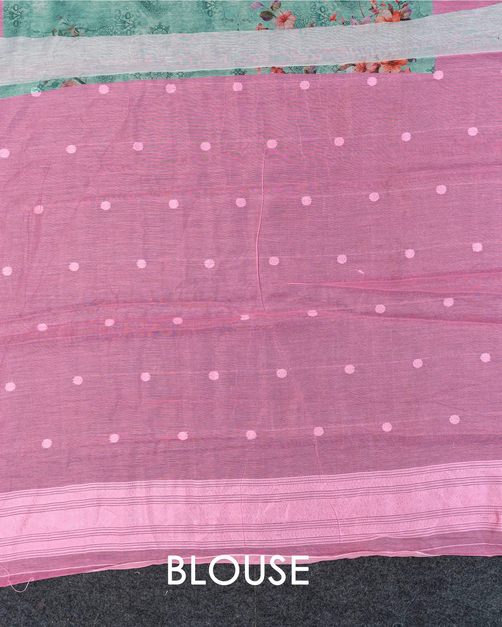 SC3043 - Cotton Brasso Saree With Digital Print